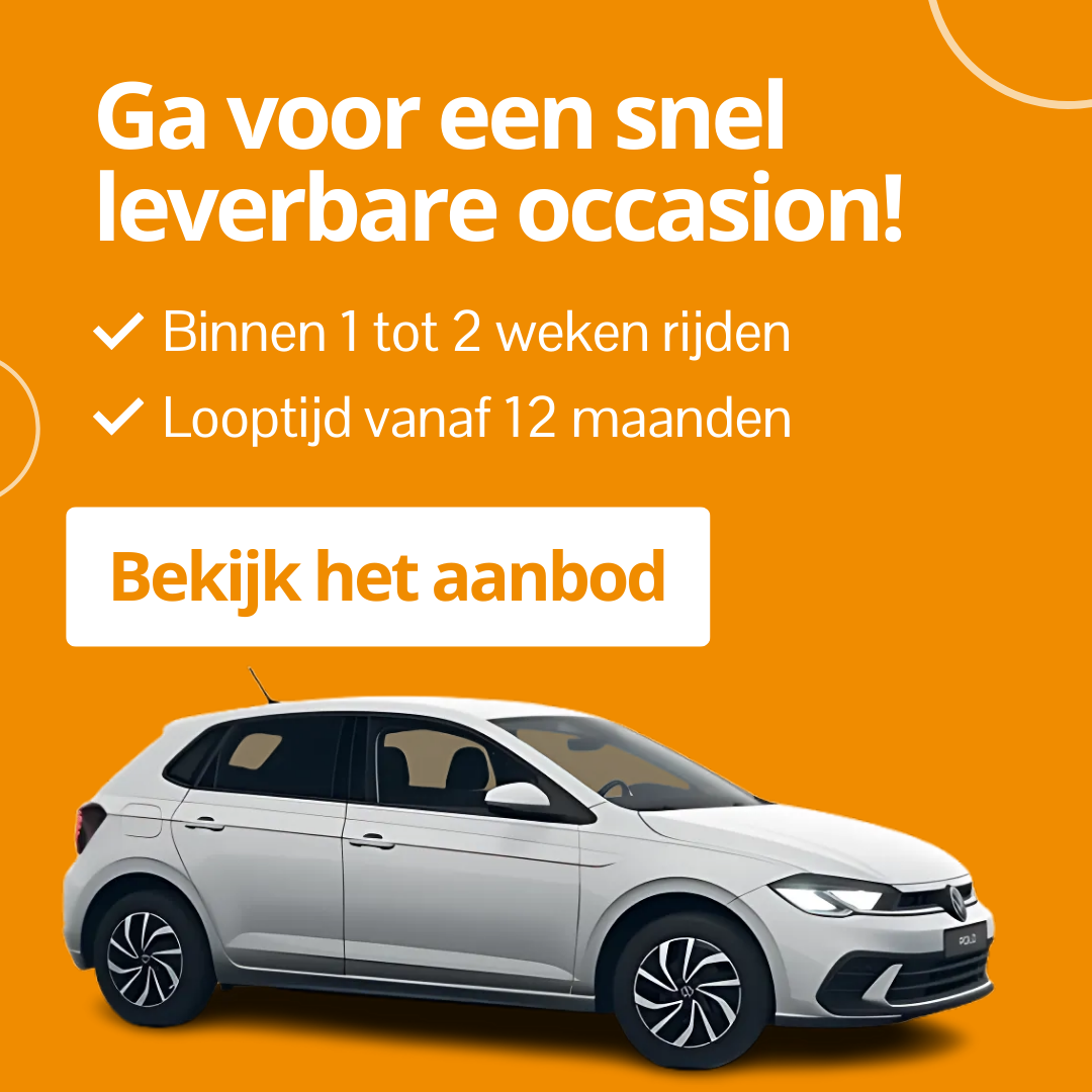 Zakelijk occasion leasen vanaf 12 maand