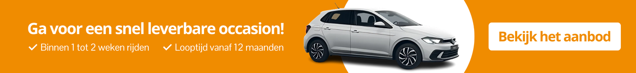 Zakelijk occasion leasen vanaf 12 maand